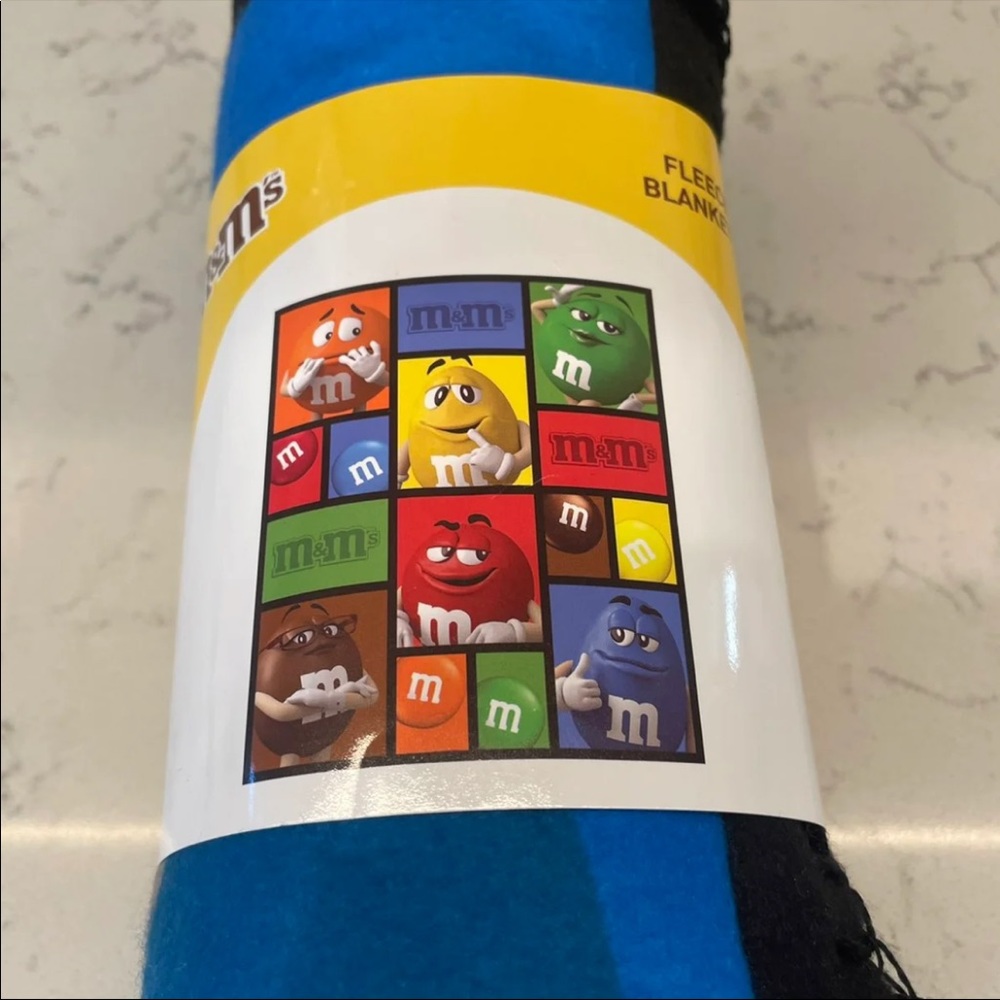 M&M Fleece Blanket